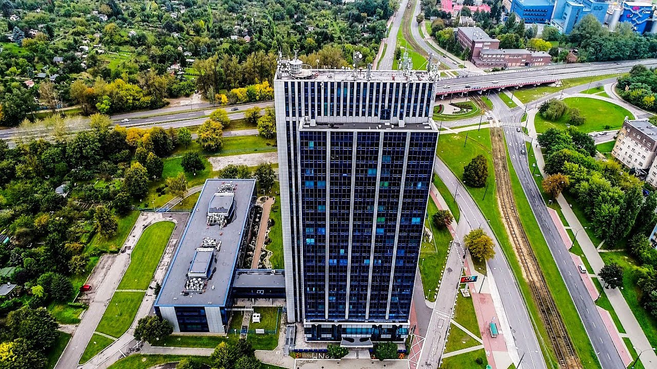 Sosnowiec z lotu ptaka