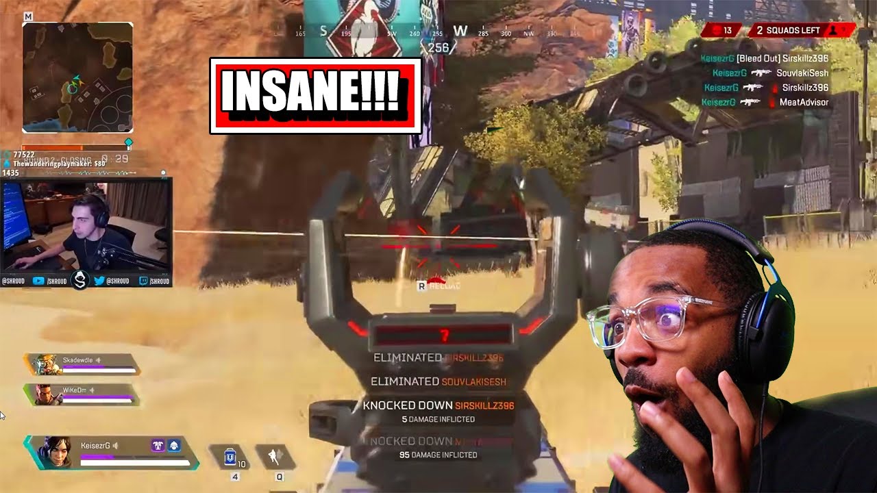 REACTING TO 10 Minutes of Shroud being an AIMBOT (INSANE!!!)