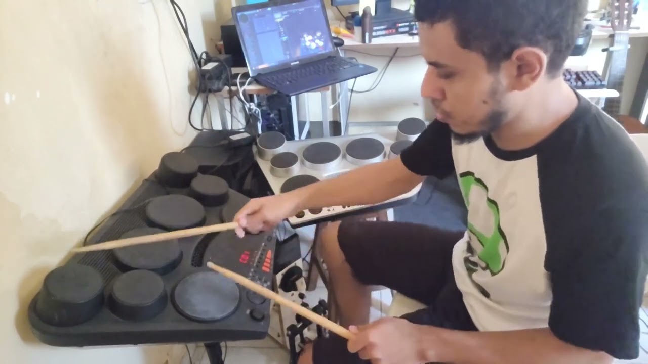 Toto - Isolation - Drum Cover #45 - Yamaha DD-65/Yamaha DD-75
