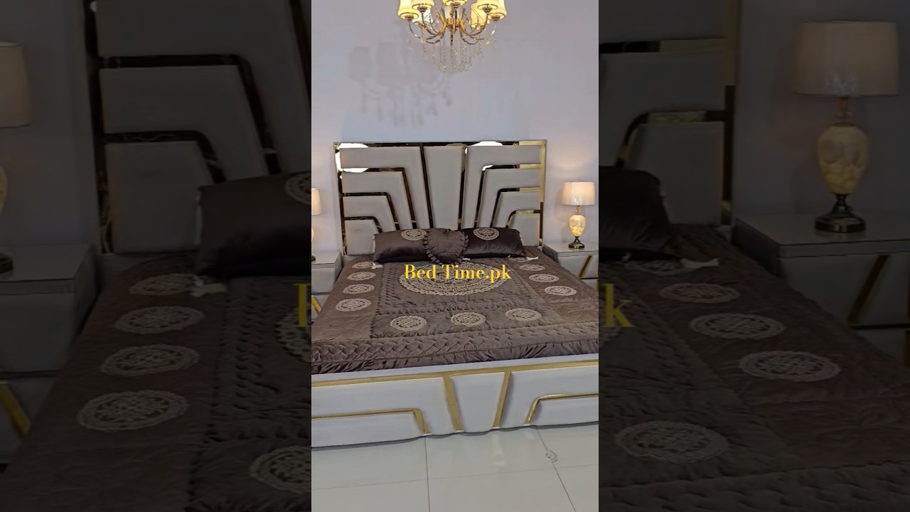 New design Bed set #bedset #furniture #newfurnituredesign #shorts #shortvideo #viralvideo #bedtime