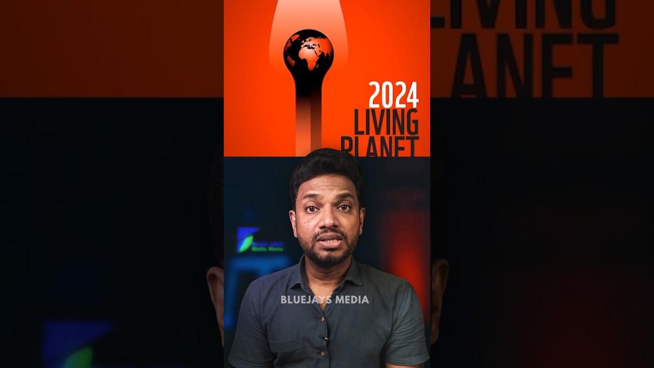 Alarming  data of living planet report 2024 