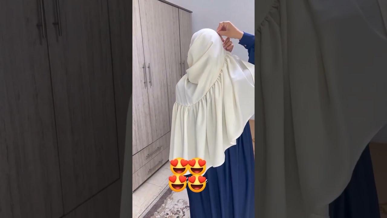 الخمار الشرعي الي طلبتوه مني بالتفصيل مع سعر البيع وطريقة اللبس