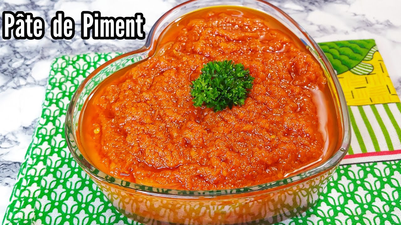 Realisez cette Pâte de Piment pour Tous Vos Plats || Piment de Table || Hot Chili Sauce