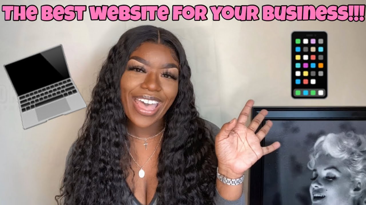 WHAT IS THE BEST WEBSITE TO CHOOSE FOR YOUR HAIR BUSINESS? & HOW TO FIND A GRAPHIC DESIGNER!!
