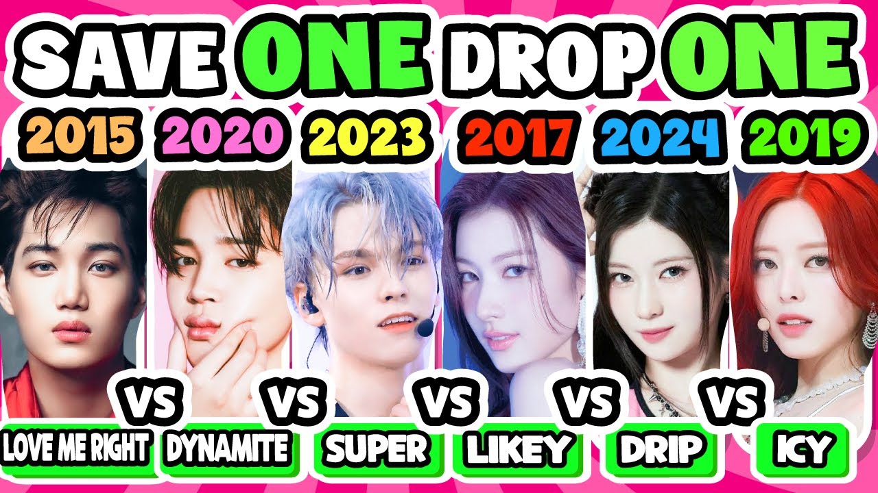 SAVE ONE SONG PER YEAR (2015 to 2024) ⚡️ 6 Songs Each Year - KPOP GAME 2024