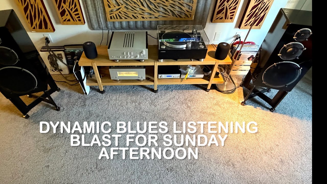 Yamaha NS 5000 Hifi System : Sunday After noon listening session with Blues