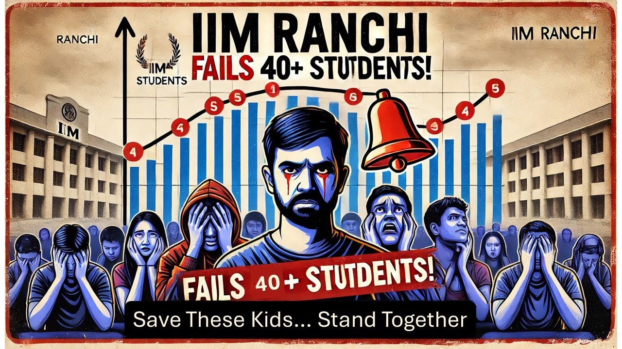 IIM Ranchi's Forced Bell Curve Grading Fails 40+ Students | Save Their Future