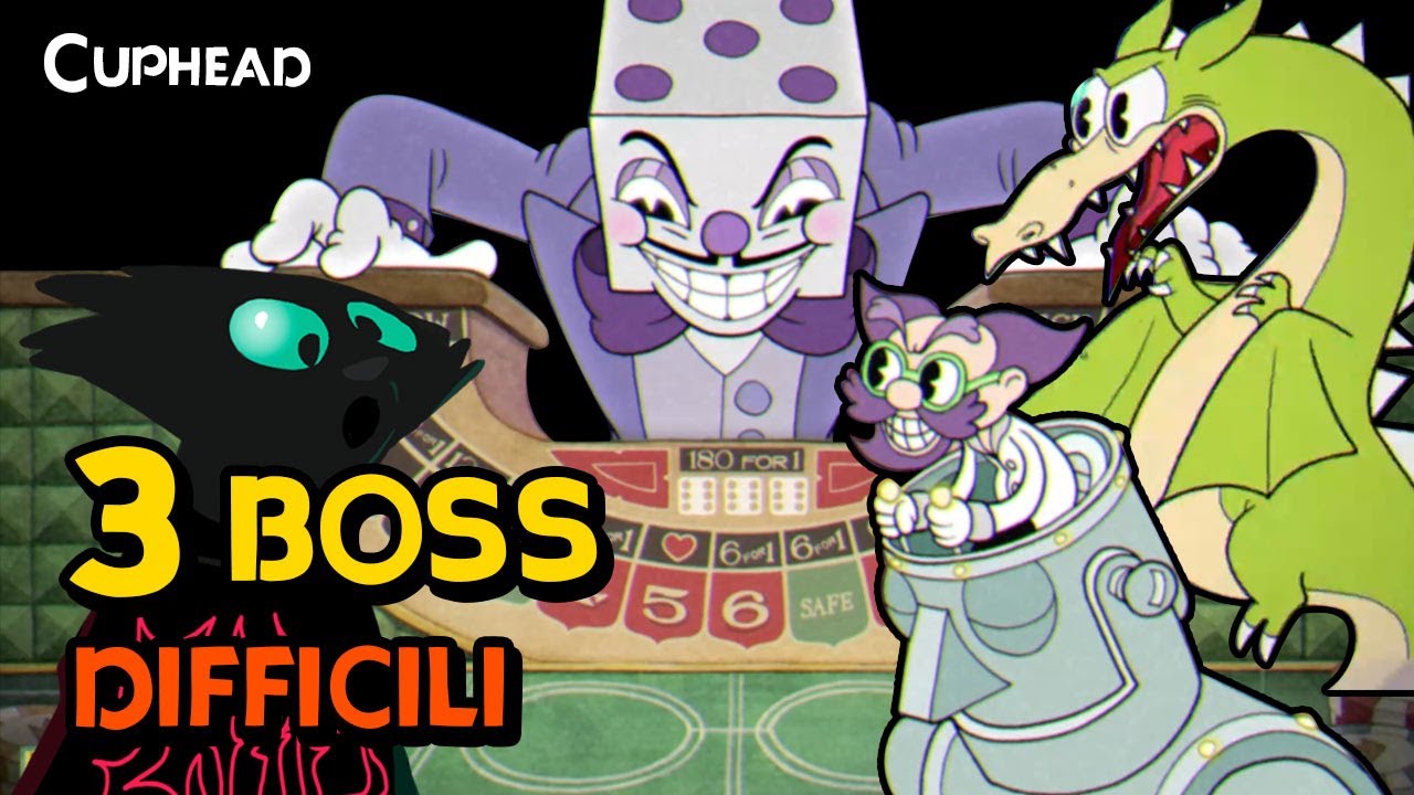 Cuphead gameplay: I 3 Boss Più Difficili!