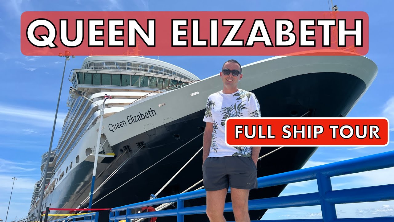 Cunard's Queen Elizabeth - FULL Cruise Ship Tour