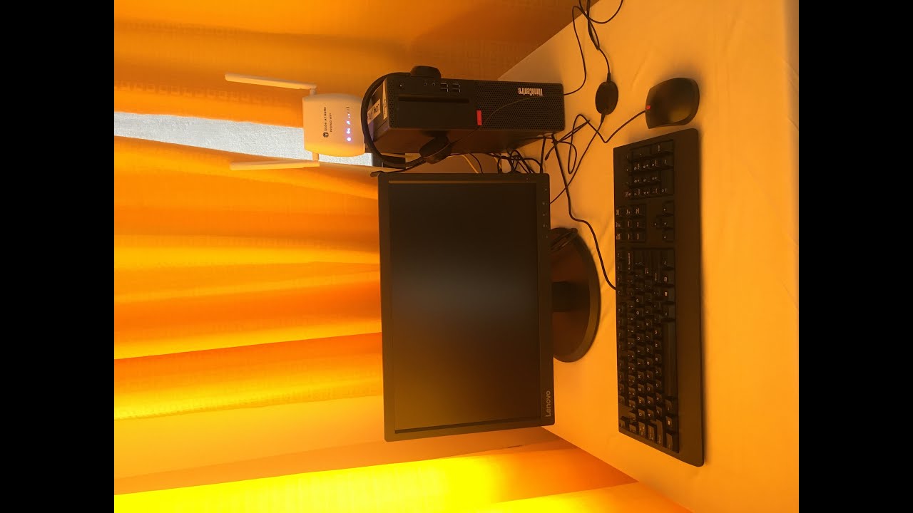Unboxing Athena work from home pc