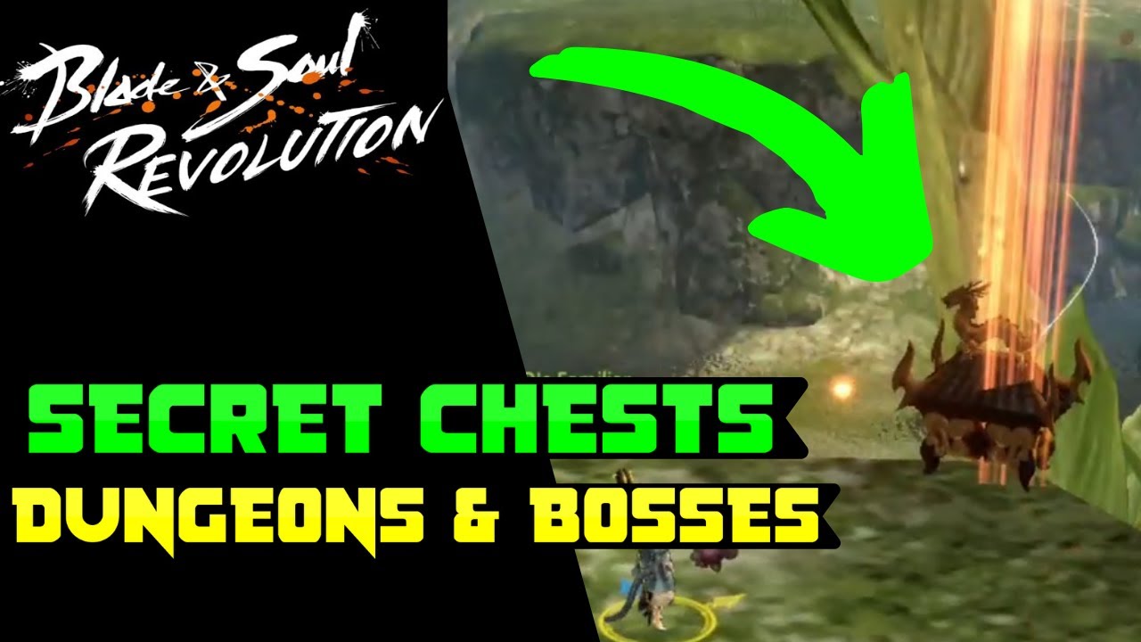 Hidden Chests, Secret Bosses, & Dungeon Paths - Blade & Soul Revolution
