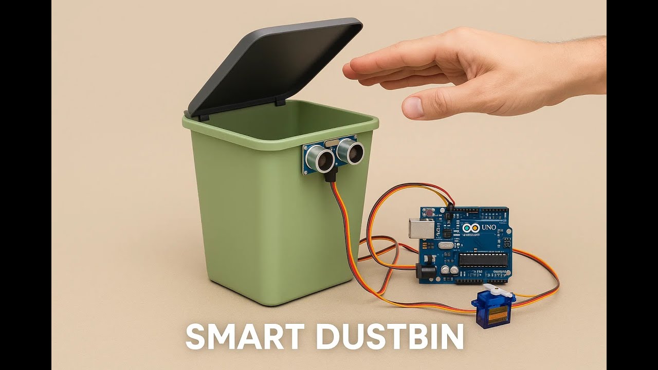 Умный мусорный бак на базе Arduino
