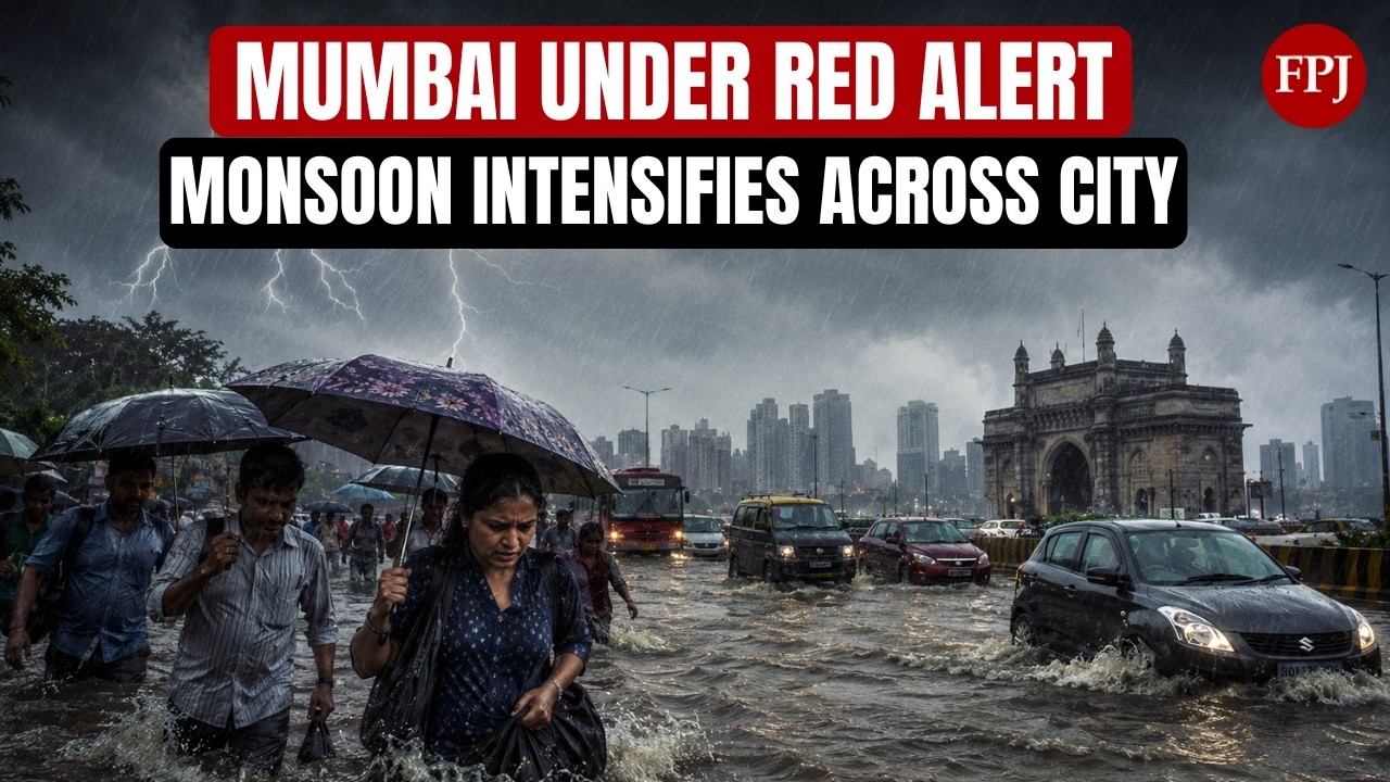 IMD Issues Red Alert: Mumbai, Thane, Palghar Brace For Extreme Rain