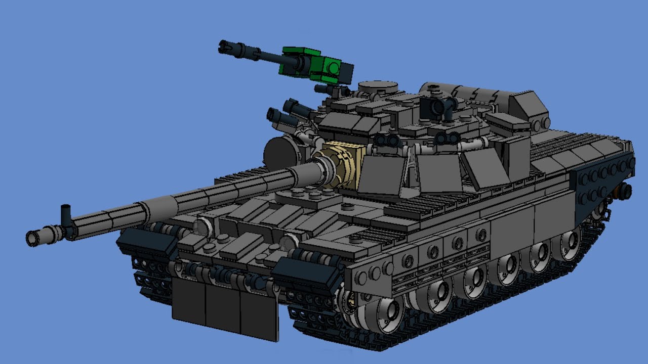 LEGO T-80U Russian Tank Instructions