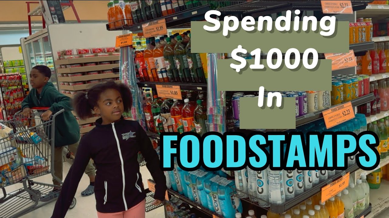 Spending $1,000 in Food Stamps Before the Government Snatches Them 😭 | Grocery Haul 2025