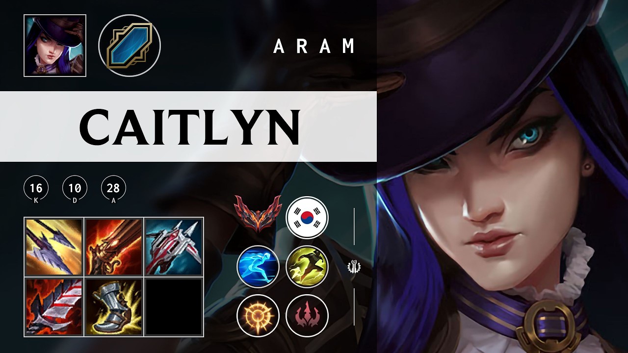Caitlyn ARAM - KR Grandmaster Patch 26.05