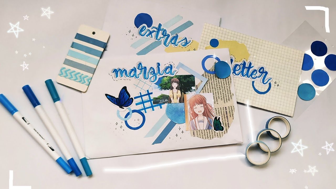 Anime Pen pal with me | Fruits Basket Anime Penpal | Blue Theme Penpal