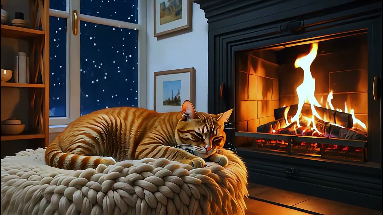 Calming Music for Cats – Soft Sleep Sounds to Ease Anxiety