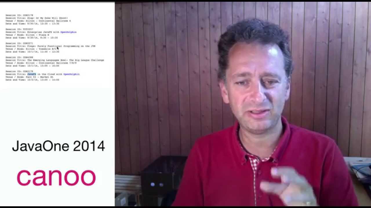 Introducing my JavaOne 2014 talks
