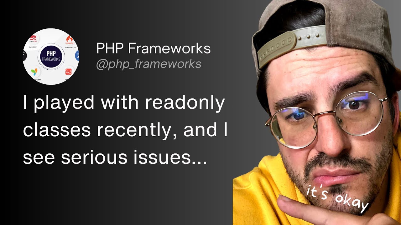 PHP 8.3 will fix readonly classes