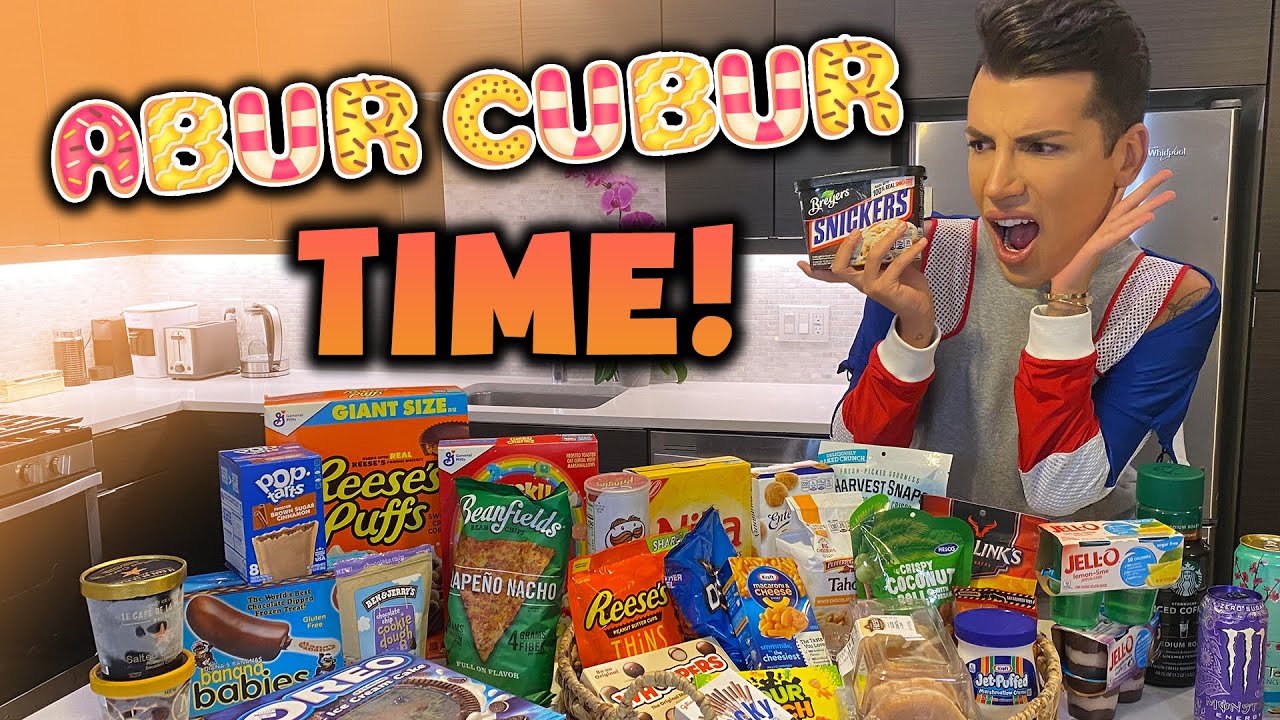 ABUR CUBUR TIME! AMERİKA'DAKİ ABUR CUBURLARI DENEDİM!