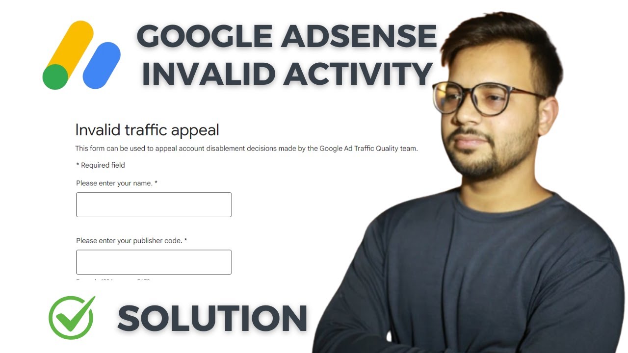 Google AdSense Invalid Activity Appeal 2026 | How to Recover AdSense Disabled Account