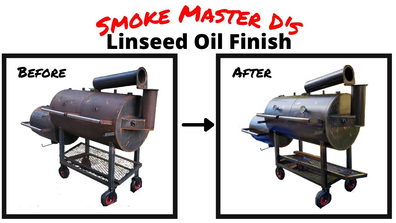 Linseed Oil and Seasoning of my New Bellfab Smoker