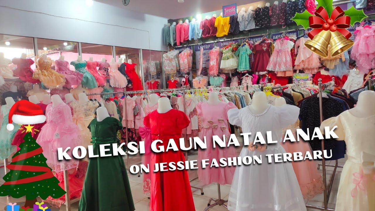 Koleksi Gaun Natal Anak Terbaru 2022 Ready On Jessie Fashion