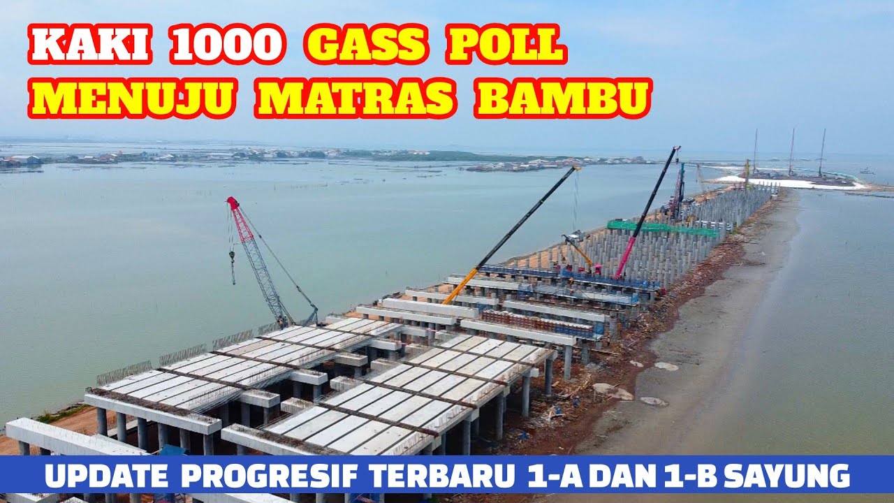 AKHIRNYA‼️ KAKI 1000 & Tanggul Laut Segera Bertemu Tol Laut Semarang Demak