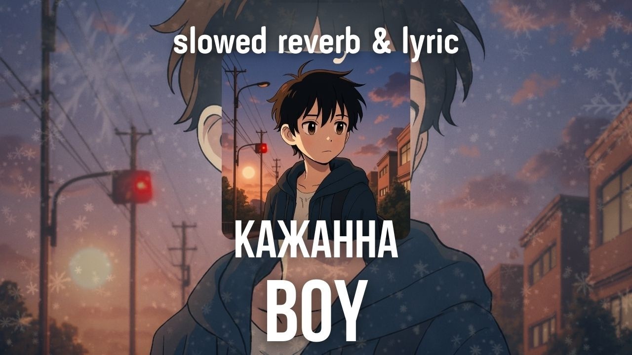 Кажанна - boy |slowed reverb & lyric|