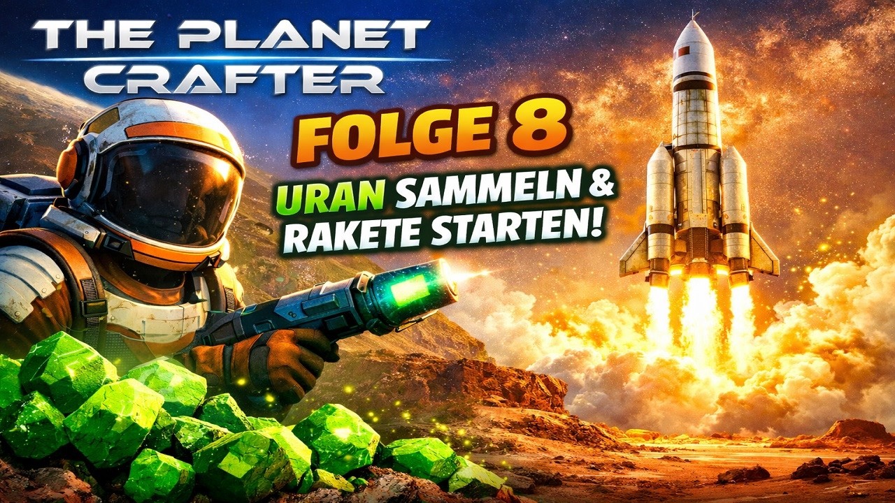 The Planet Crafter Folge 8 Uran sammeln & erster Raketen Start