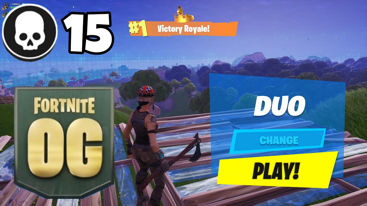 Fortnite OG Duos as an OG renegade raider (PS5)