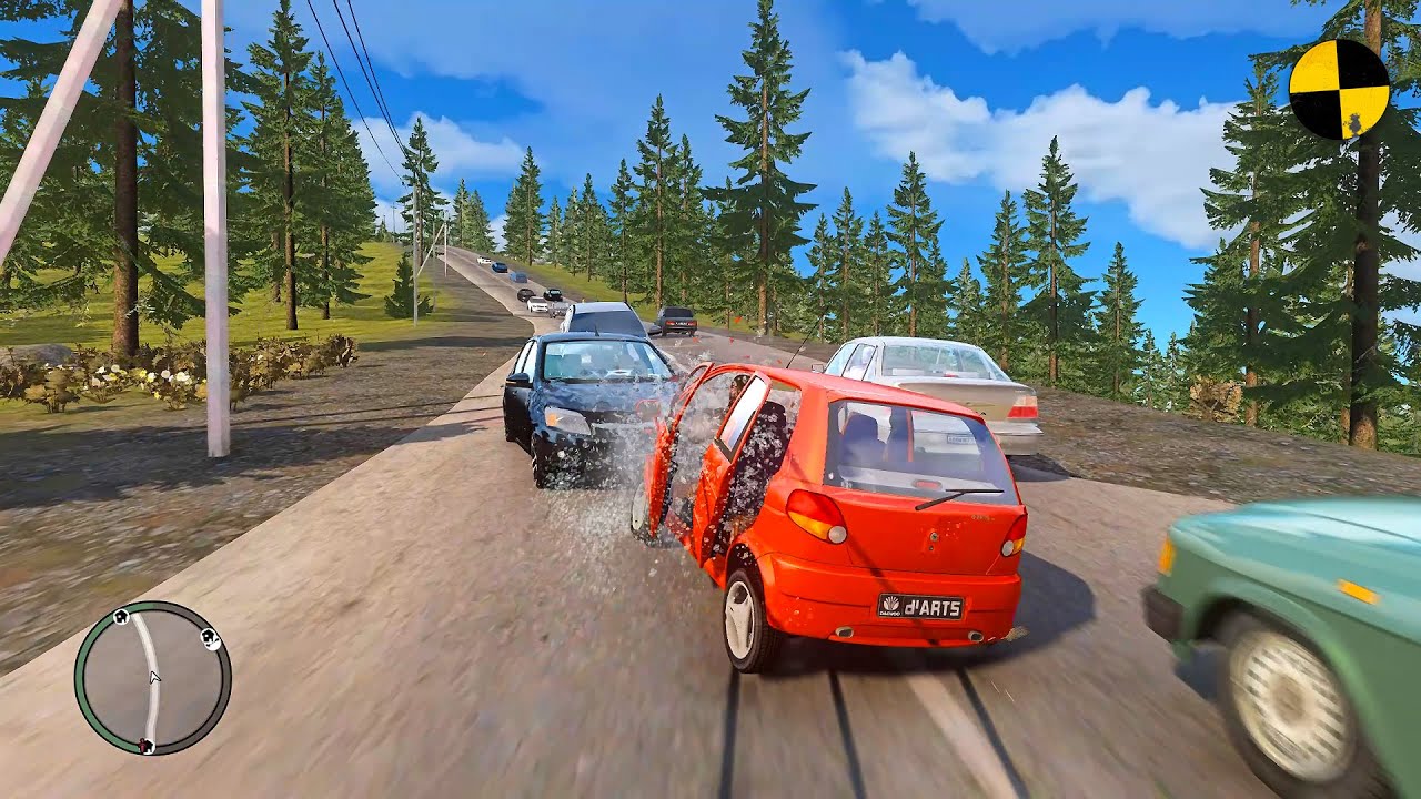 GTA 4 Crash Testing Real Car Mods Ep.89