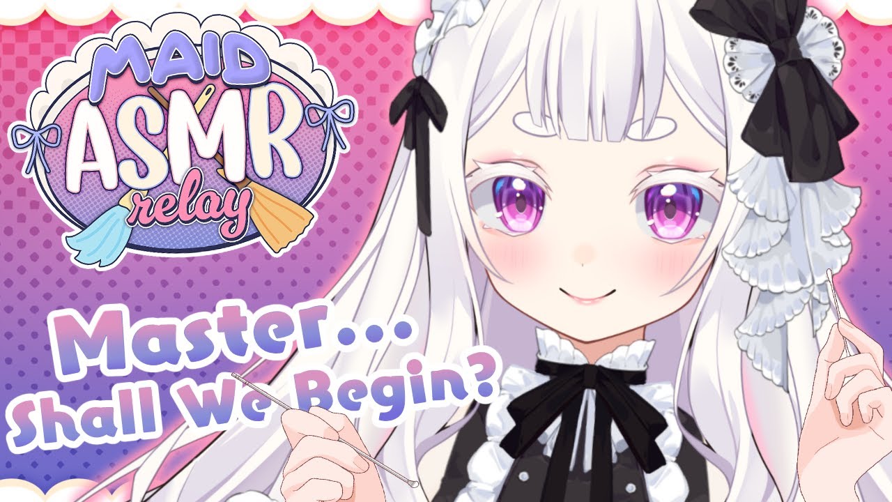 【ASMR】Youngest Maid in the Manor Helps You Relax [Maid Girl ASMR Relay]