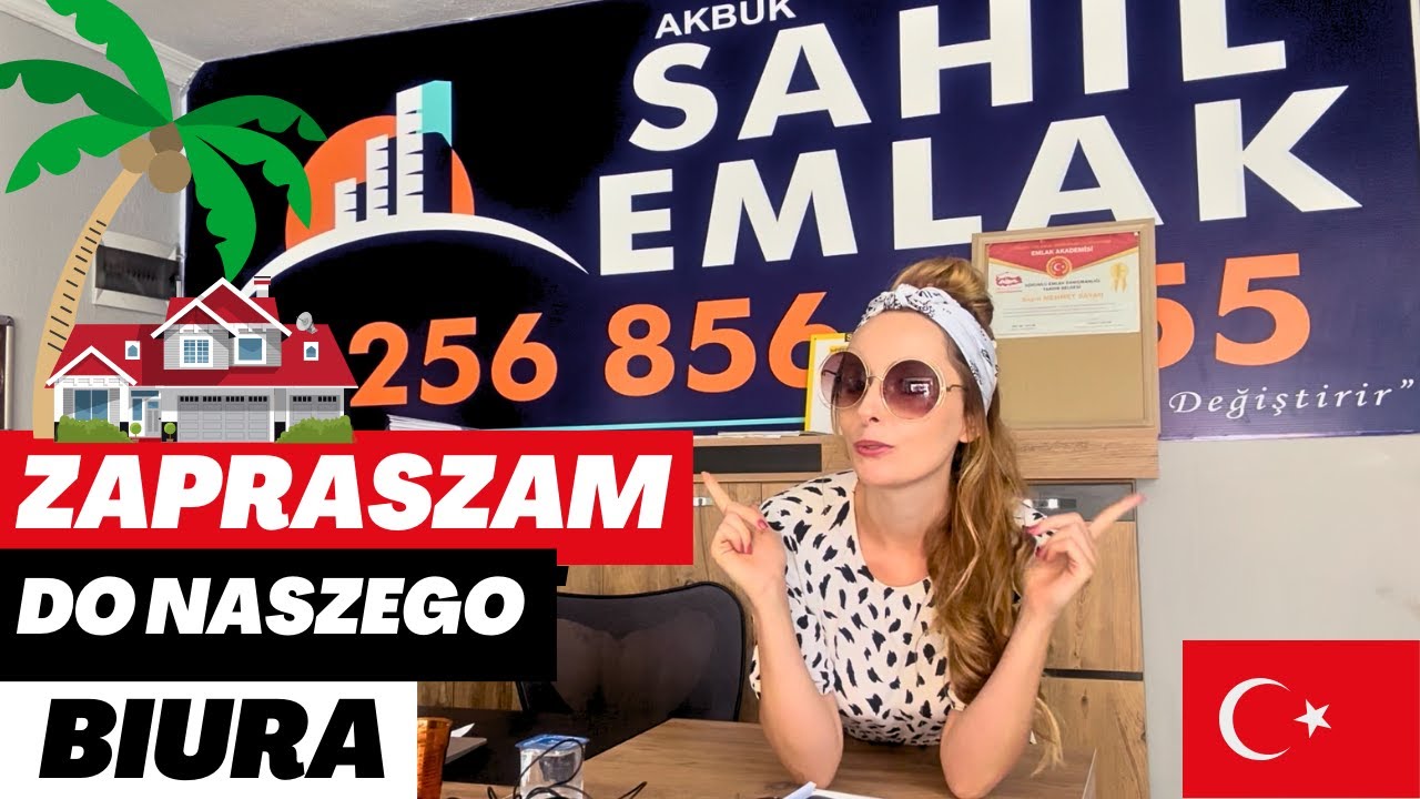 ZAPRASZAM DO BIURA NIERUCHOMOŚCI W TURCJI EGEJSKIEJ - CO ROBIMY I GDZIE - Akbük, Didim -1h do Bodrum