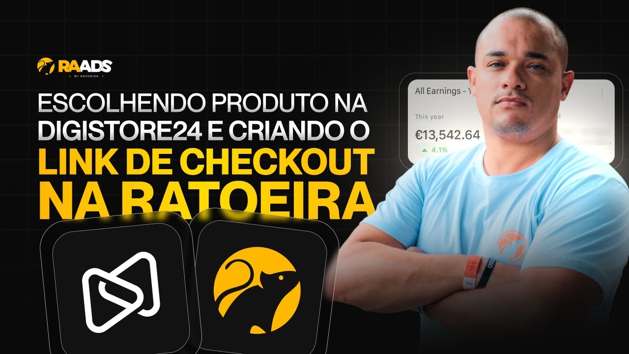 Como Escolher Produtos na Digistore24 e Conectar o Checkout na Ratoeira Ads | Passo a Passo