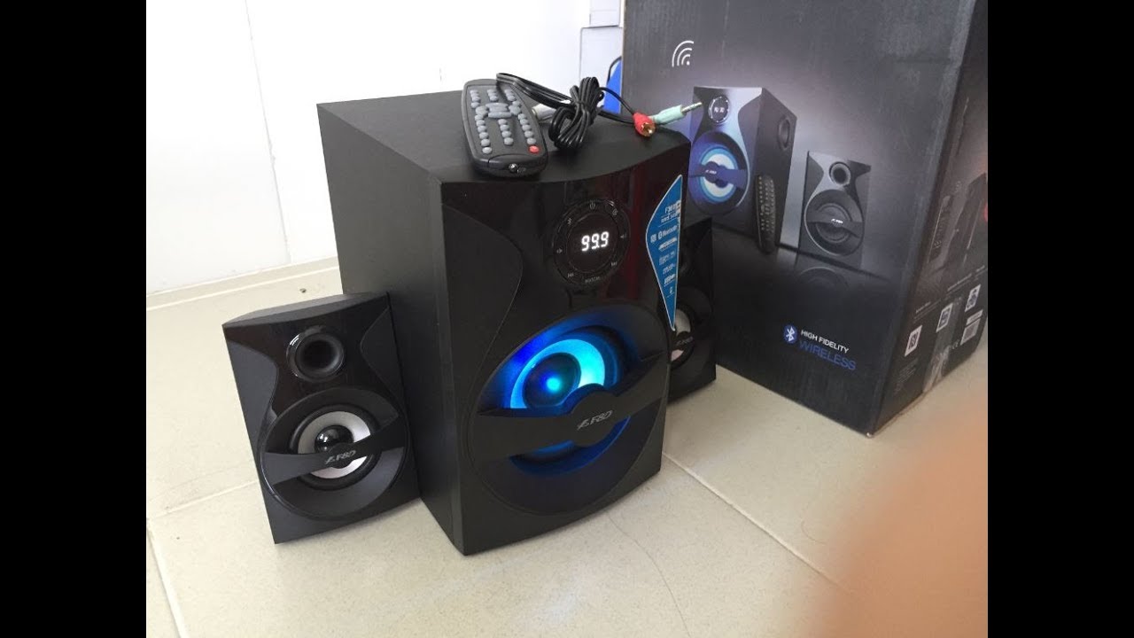 Mở Hộp (Unbox) và Đánh Giá Loa Bluetooth Fenda F380X giá rẻ LAZADA