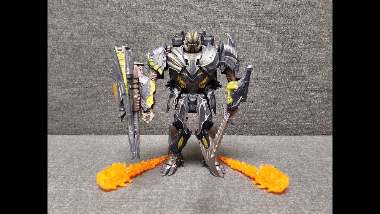 Обзор трансформера Megatron - Leader class - Premier Edition - The Last Knight. Музей Р-ТФ.