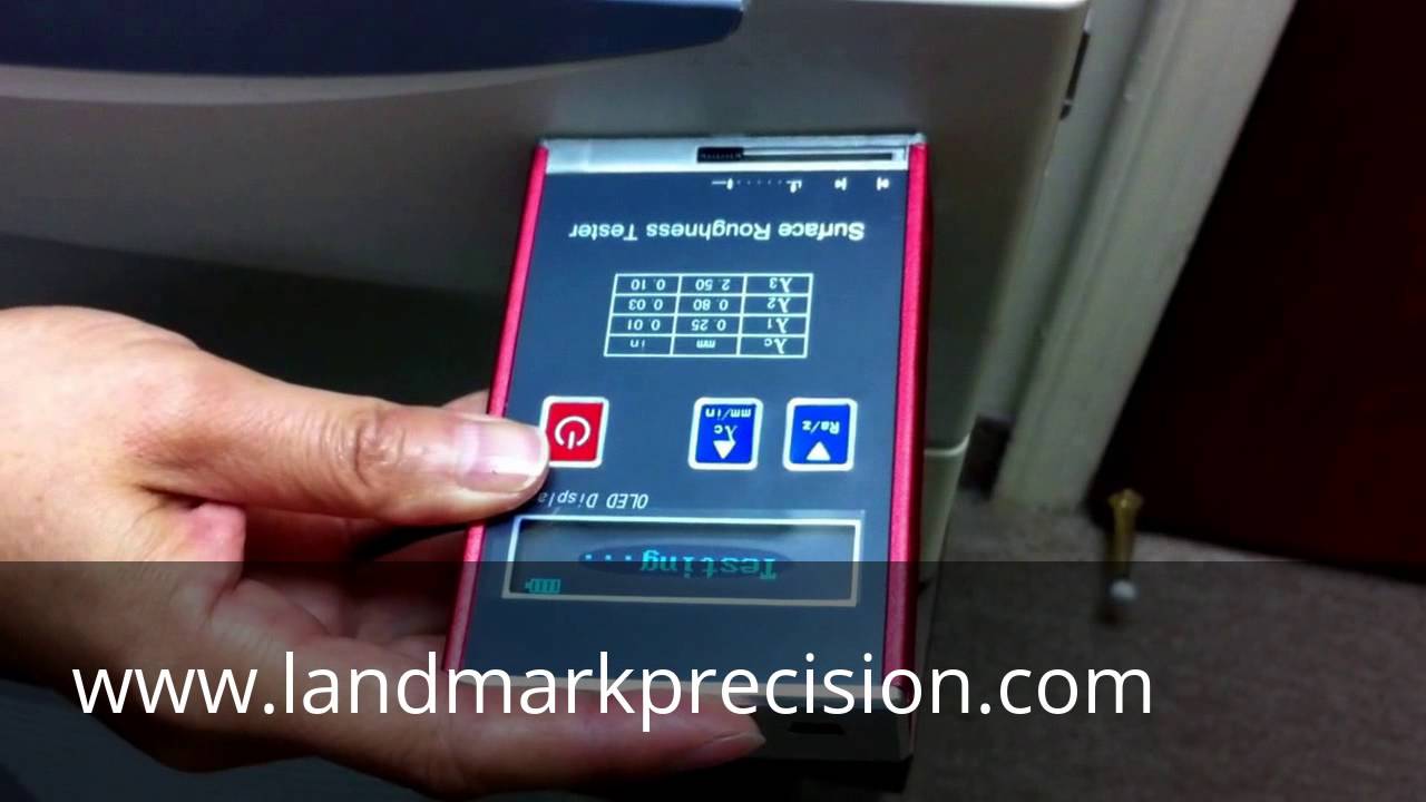 Handheld Surface Roughness Tester Gauge Profilometer GR110
