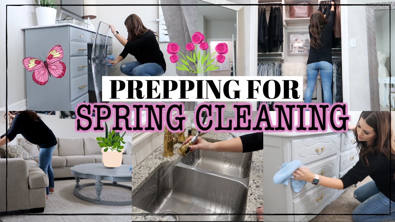 PREPPING FOR SPRING CLEANING | *NEW* SPRING CLEANING MOTIVATION 2020 | 2020 SPRING CLEAN WITH ME