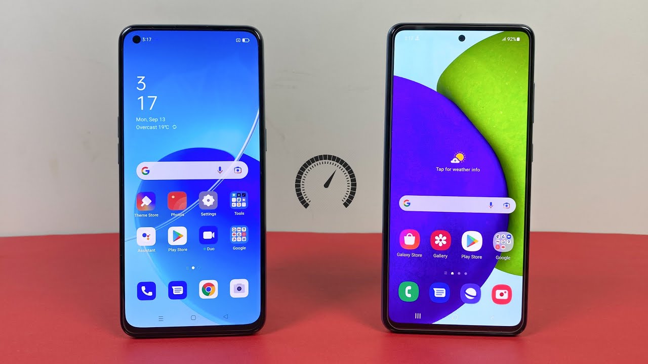 Oppo Reno 6 vs Samsung Galaxy A52 (8GB)  - Speed Test & Comparison! (Snapdragon 720G Battle)!