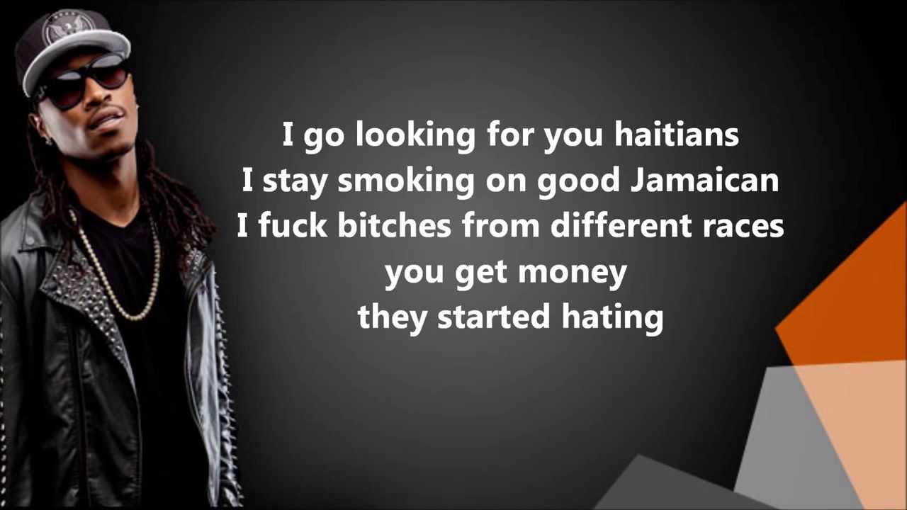Ace Hood   Bugatti ft  Rick Ross  and  Future   Lyrics on screen