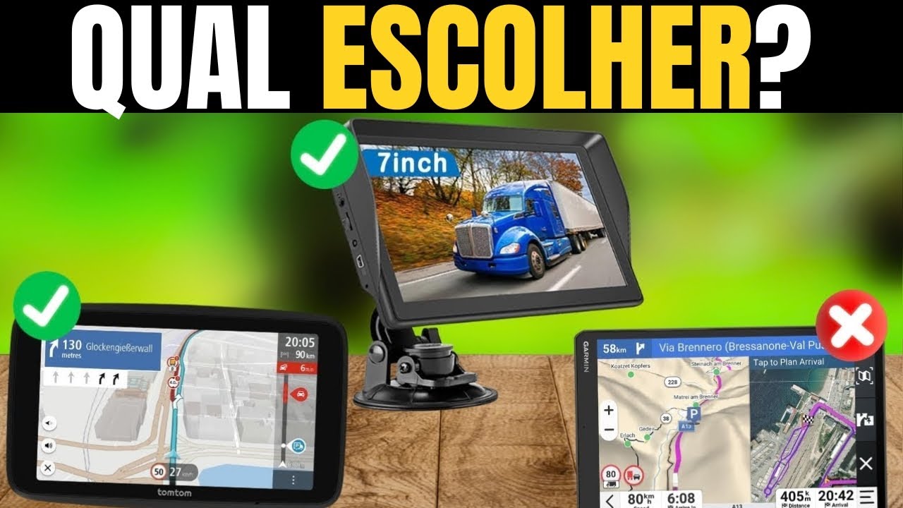 Os Melhores GPS para Caminhões Custo-Benefício de 2026 [NÃO COMPRE UM SEM VER ISTO]