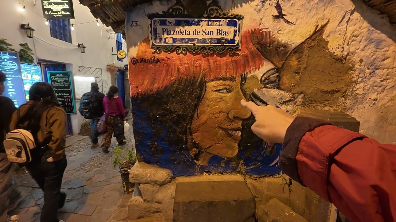 Night walk in San Blas, Cusco