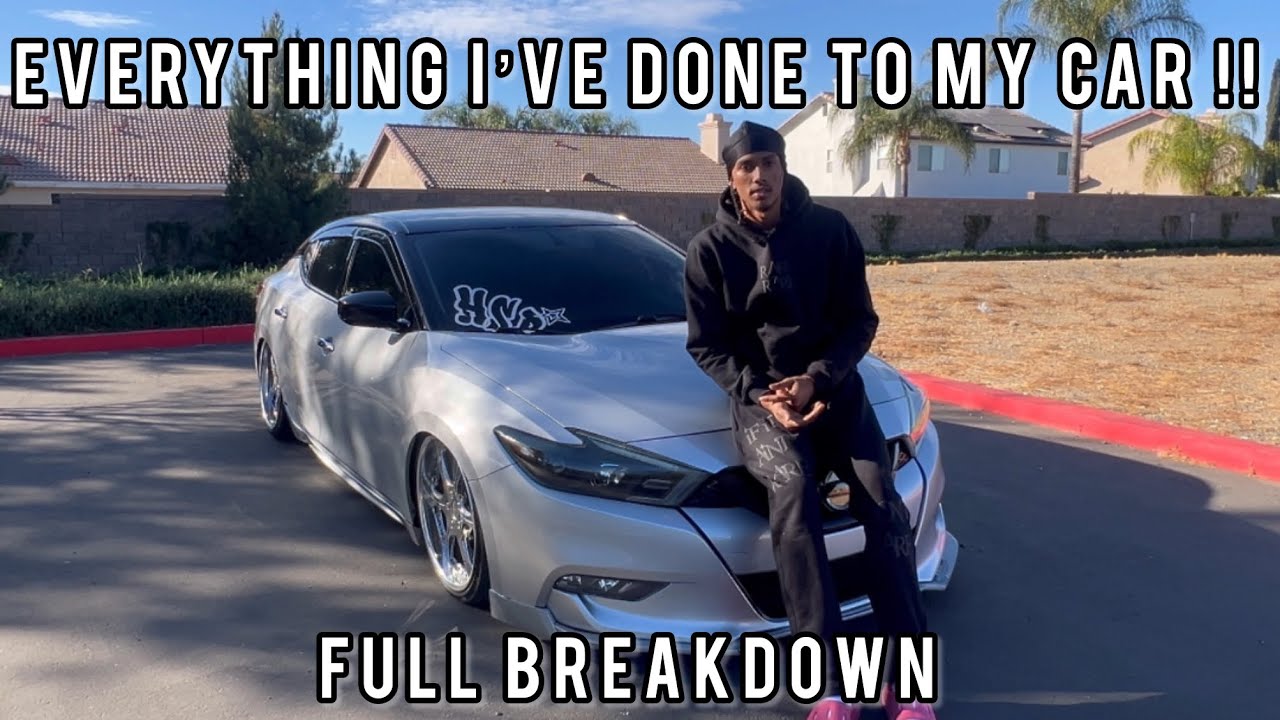 How to Modify Your 8th Gen Maxima !!