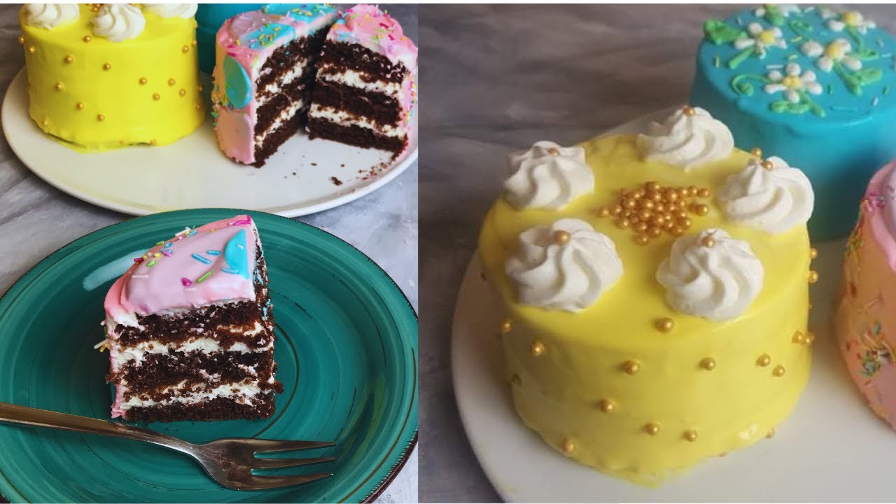 الكيكات الكورية الصغيرة🍰mini pasteles coreanos