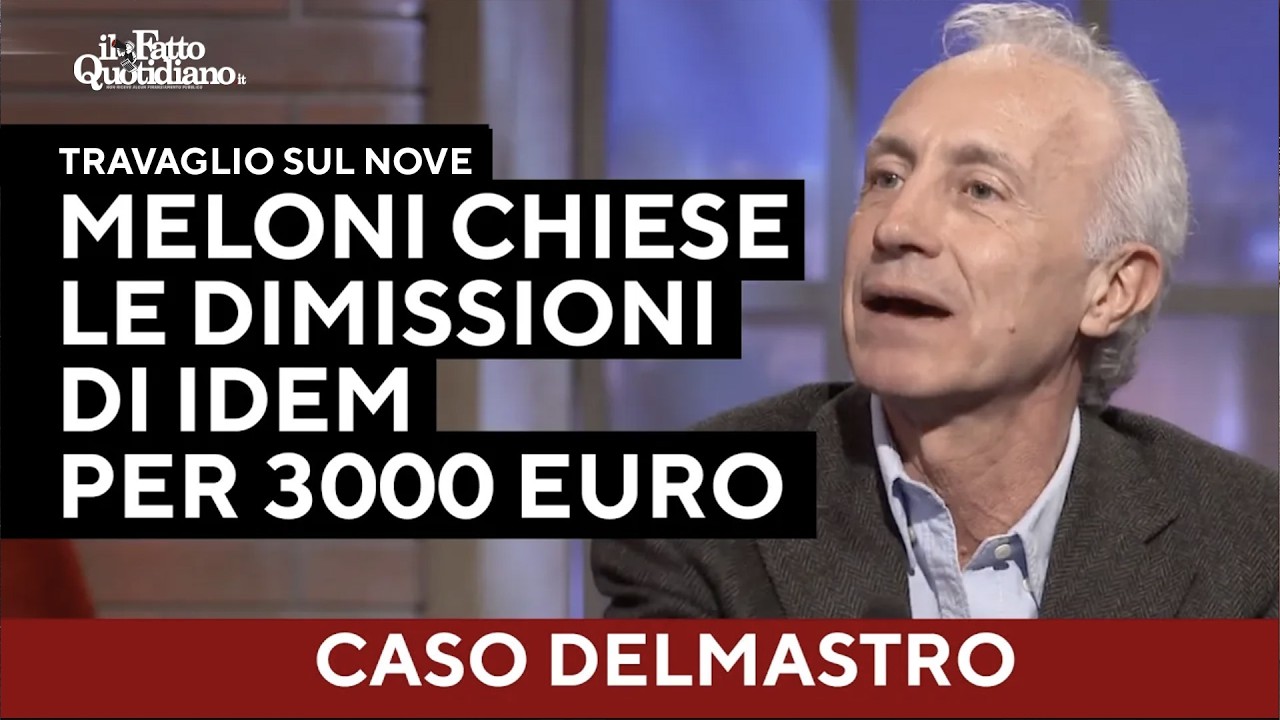 Travaglio: &ldquo;Delmastro ha nascosto la societ&agrave; con la figlia di Caroccia&rdquo;