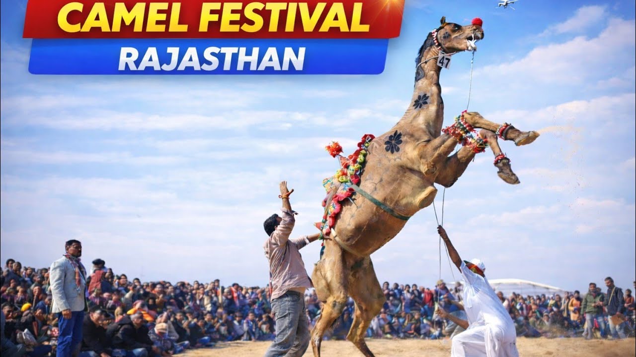 ऊँटों का डांस । अंतरराष्ट्रीय ऊंट महोत्सव 2026🐪। #camelfestival2026 #BikanerCamelFestival 