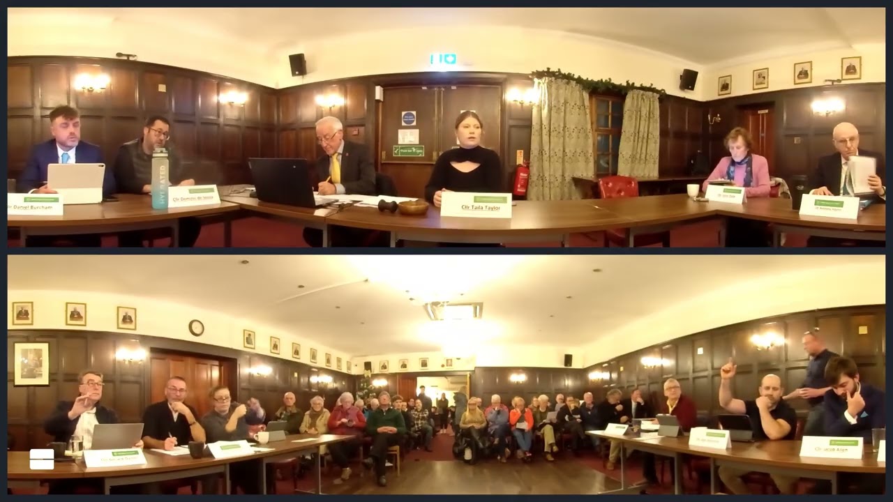 Attleborough Town Council Full Council Meeting 1st December 2025 reconvened