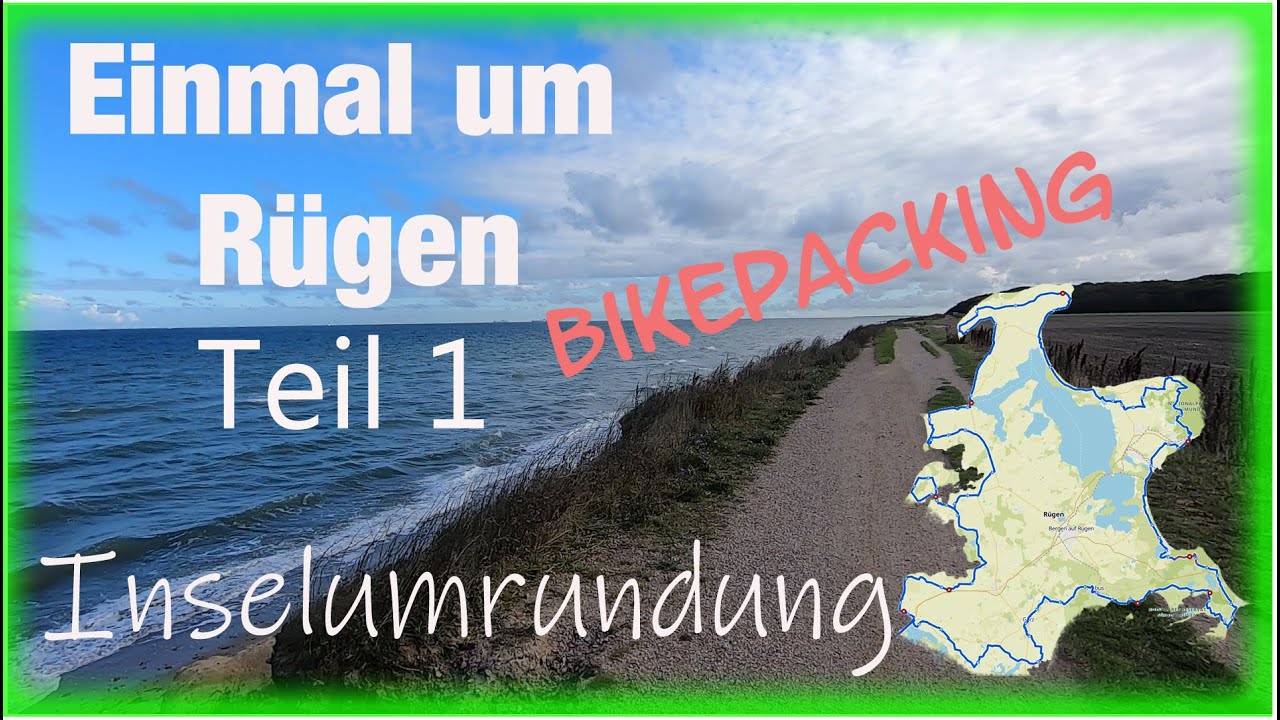 INSELumRUNDUNG😲Bikepacking 373km Bikepackingtour auf Rügen | Folge 1